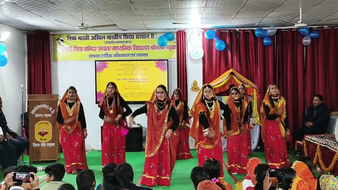 Garhwali Mashup Dance Performance #song #school #program #dance 