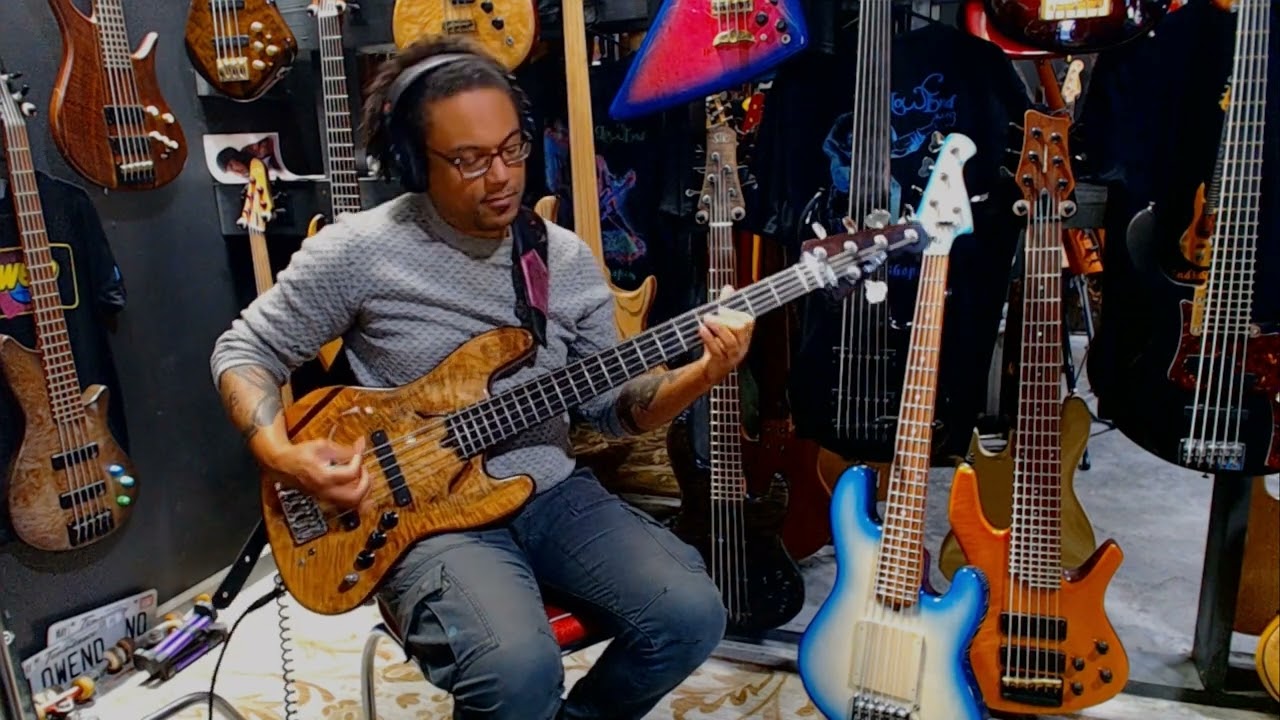 LowEnd LEJ 5-String Jazz Bass Demo - Smashing Pumpkins - Cherub Rock