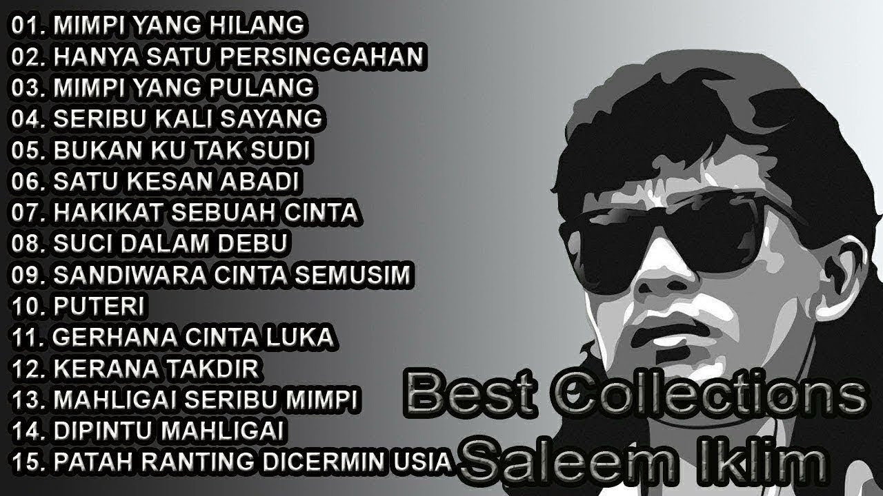 Best Album Lagu Pop Slow Rock Saleem Iklim TANPA IKLAN