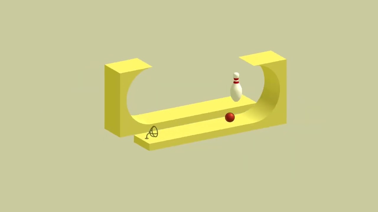Illusion Bowling mobile game clip 1