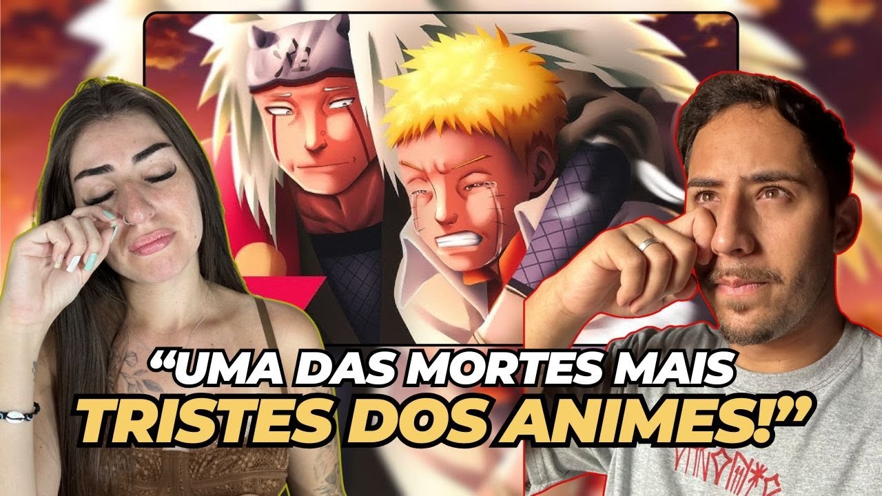 JRP SEMPRE EMOCIONA! | REACT | Sem dizer adeus 💔 (Naruto e Jiraya) ft. ‪@Fireezin‬
