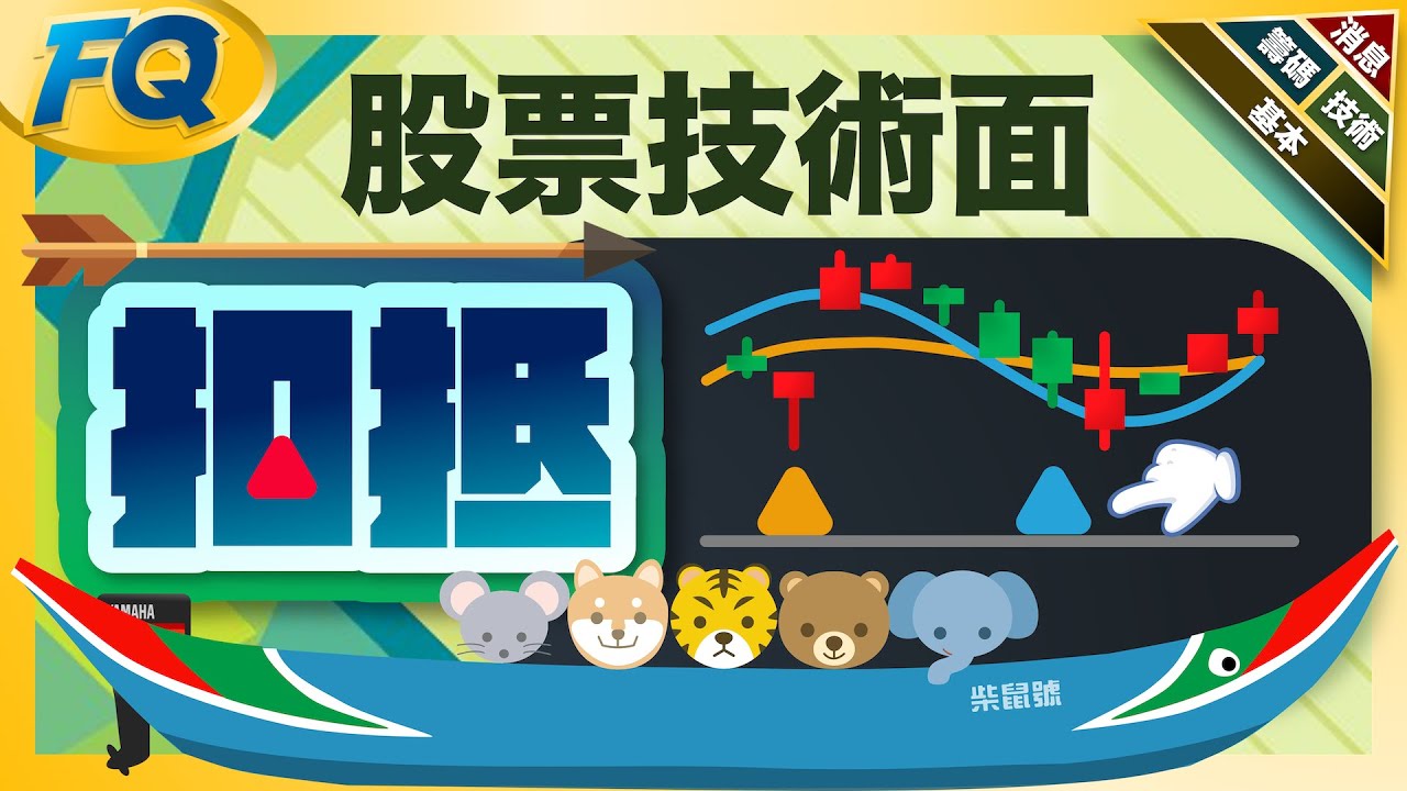 均線扣抵的神秘三角🔺 台積電季線會下彎嗎？用動物舢舨搞懂扣抵與應用 | 夯翻鼠FQ71 股票技術面