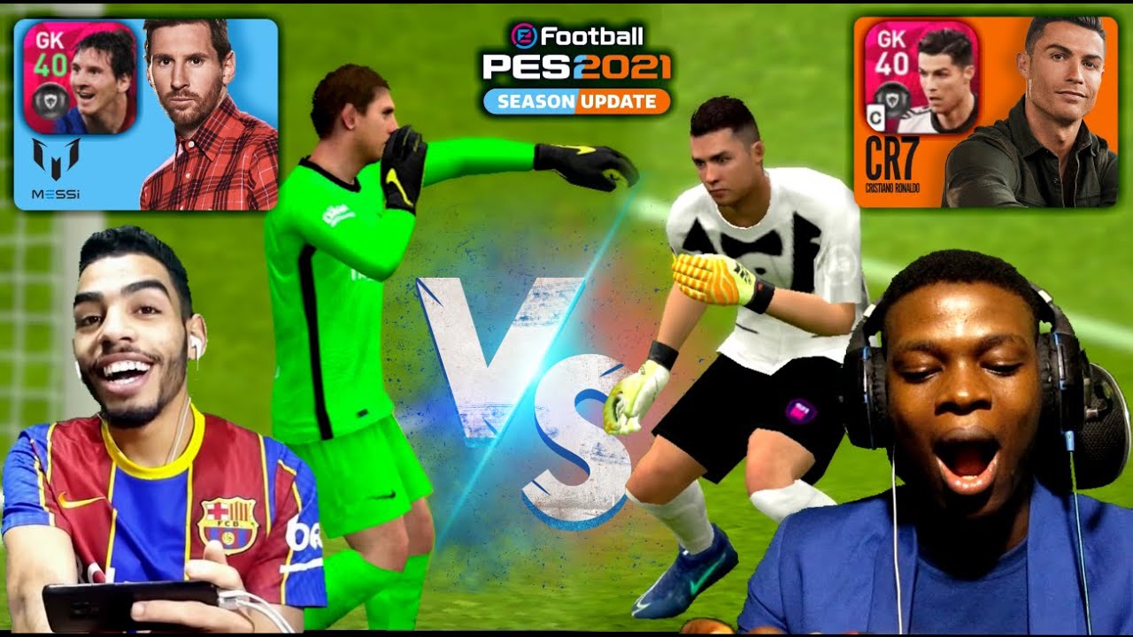 9AL GAMES vs MACKIE PES HD 🔥 ICONIC MESSI x RONALDO AS GK #2