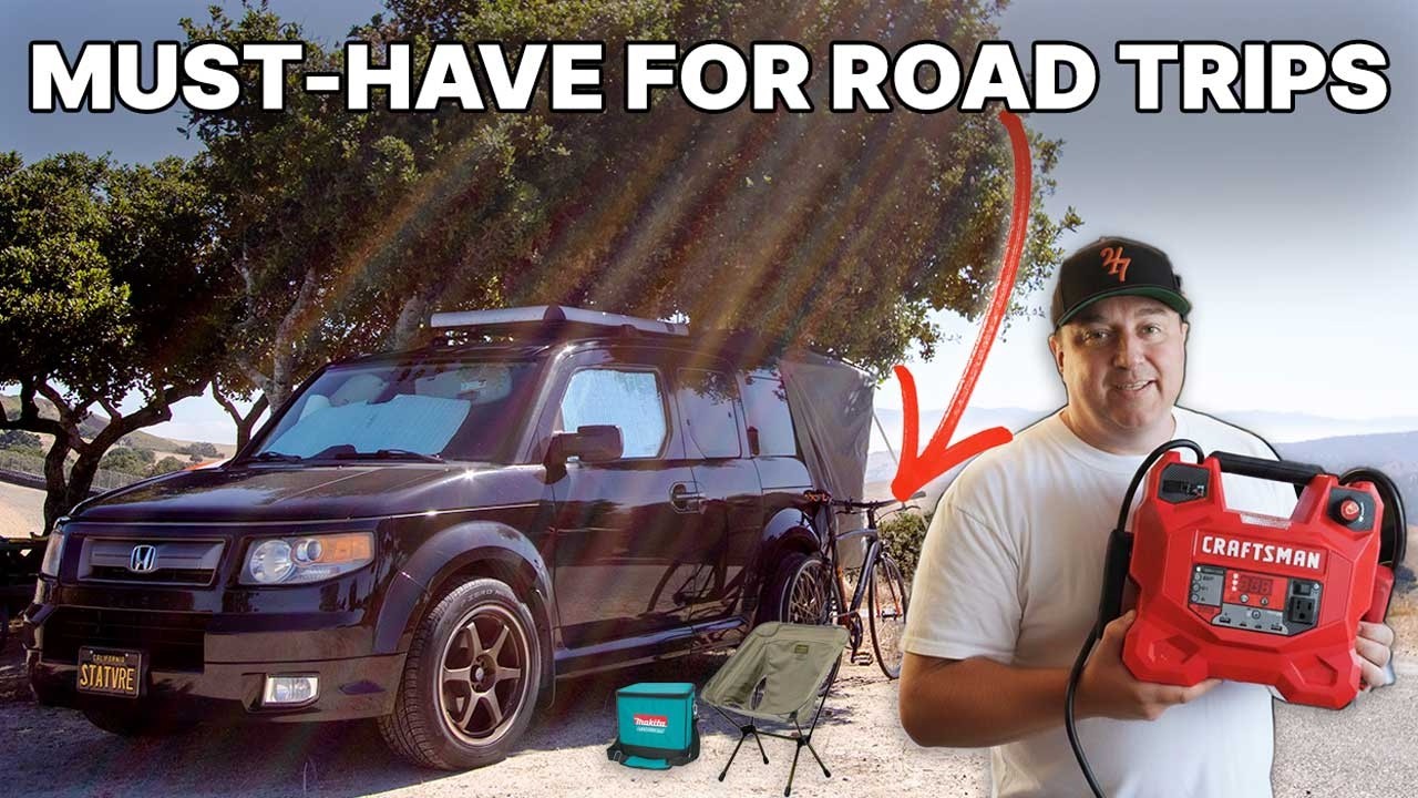 7 Things I Won&rsquo;t Roadtrip Without - Honda Element Essentials