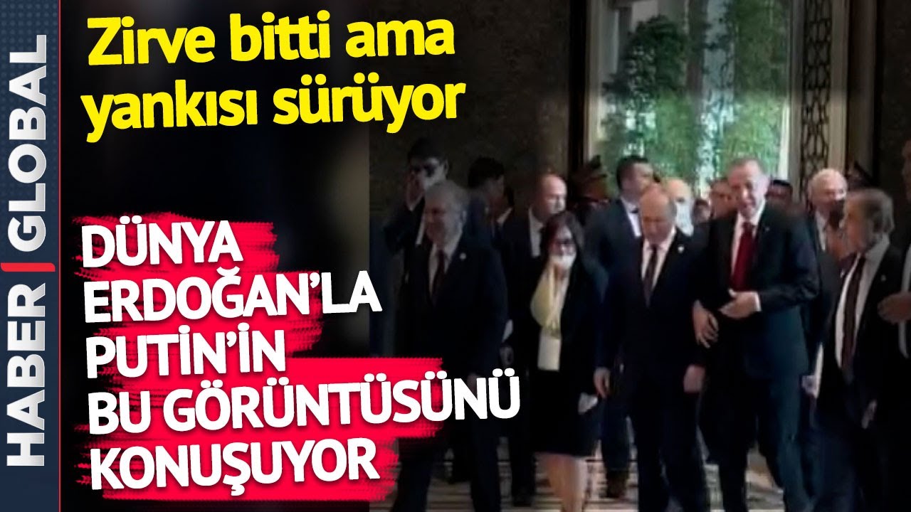 Dünya Erdoğan'la Putin'in Bu Görüntüsünü Konuşuyor!