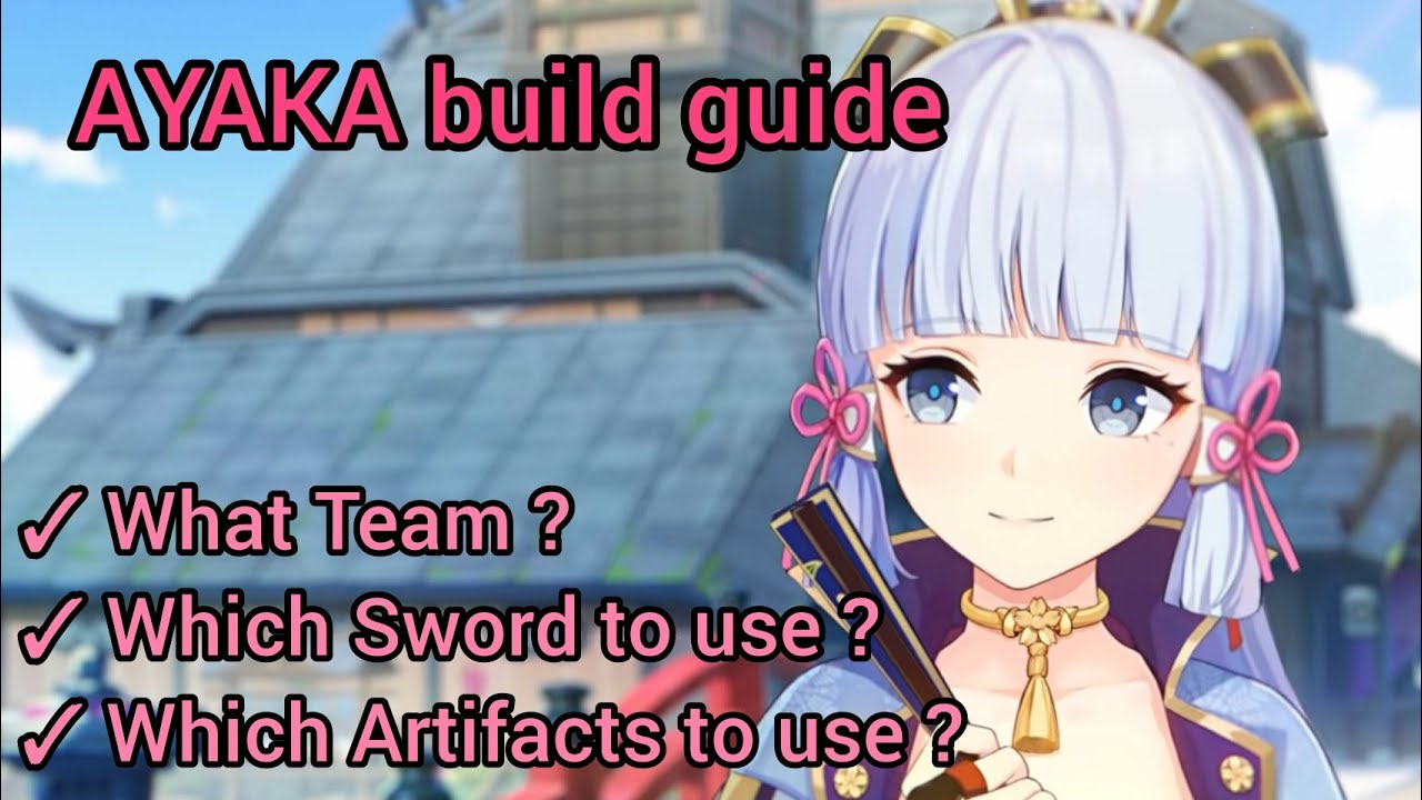 Best Ayaka Build Guide (F2P) Genshin Impact