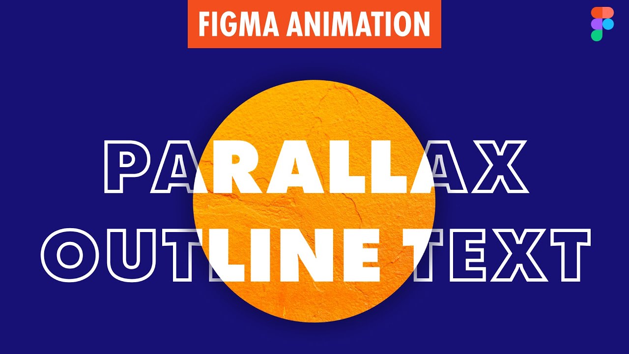 Figma Parallax Text Animation Using Smart Animate — 📎 With Practice File