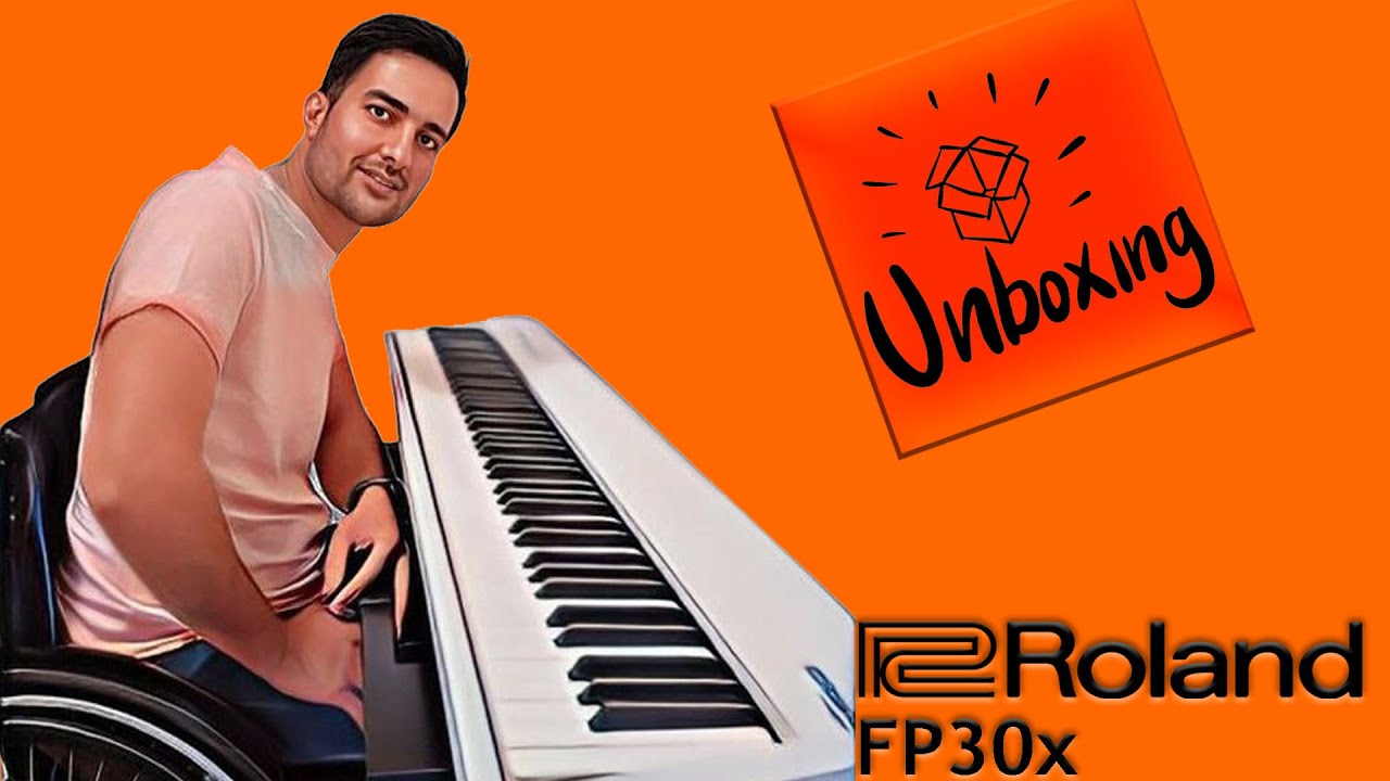 Roland FP-30X Digital Piano Unboxing-پیانوی دیجیتال رولند