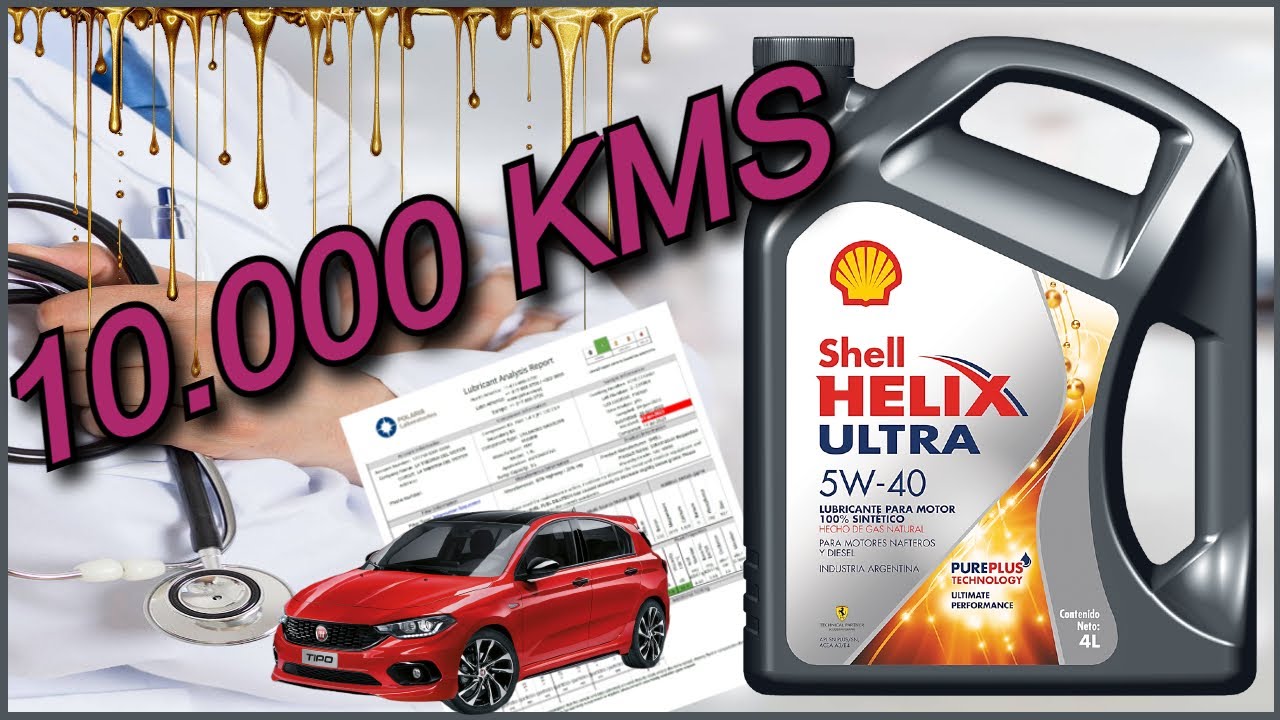 Как стареет Shell Helix Ultra 5w40 после 10 000 км эксплуатации? [Анализ ИСПОЛЬЗОВАННОГО МАСЛА]