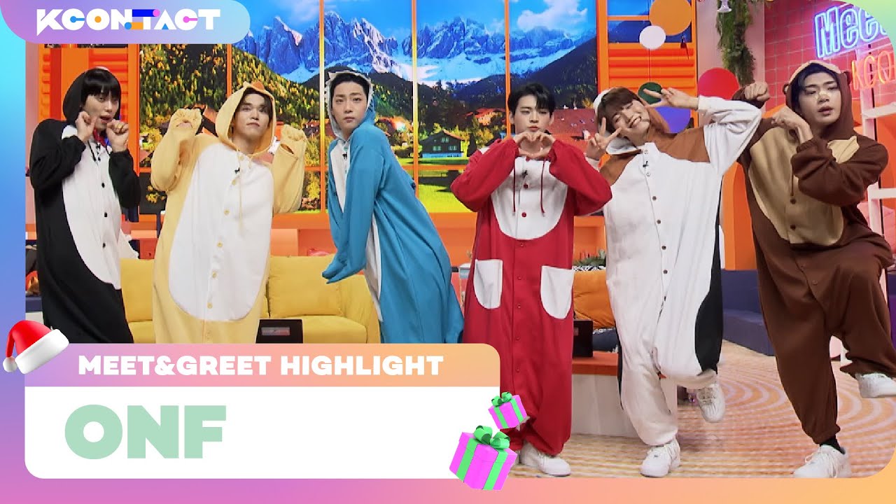 ONF (온앤오프) | MEET&GREET HIGHLIGHT | S5 | KCON:TACT SPECIAL WEEKS 🎅