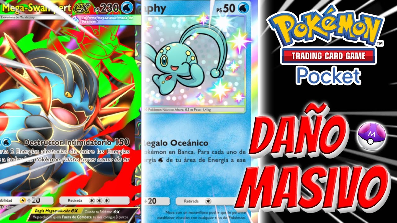 Mega-Swampert es una autentica BESTIA! - Pokemon TCG Pocket