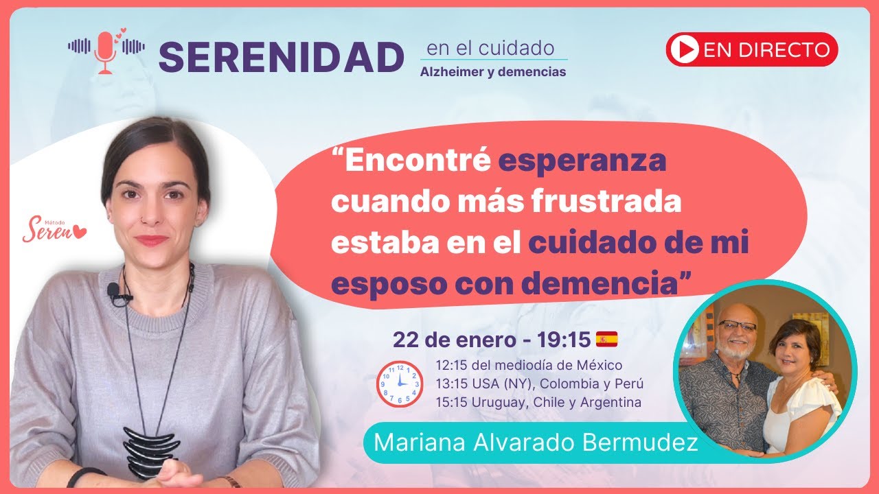 22/01 - Así pudo manejar las alucinaciones de su esposo con demencia moderada
