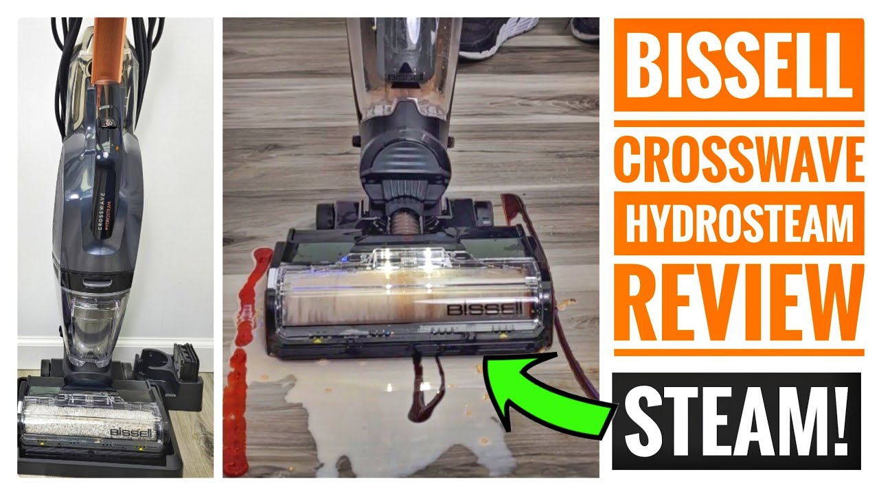 Обзор пылесоса для влажной и сухой уборки твердых полов Bissell CrossWave HydrSteam