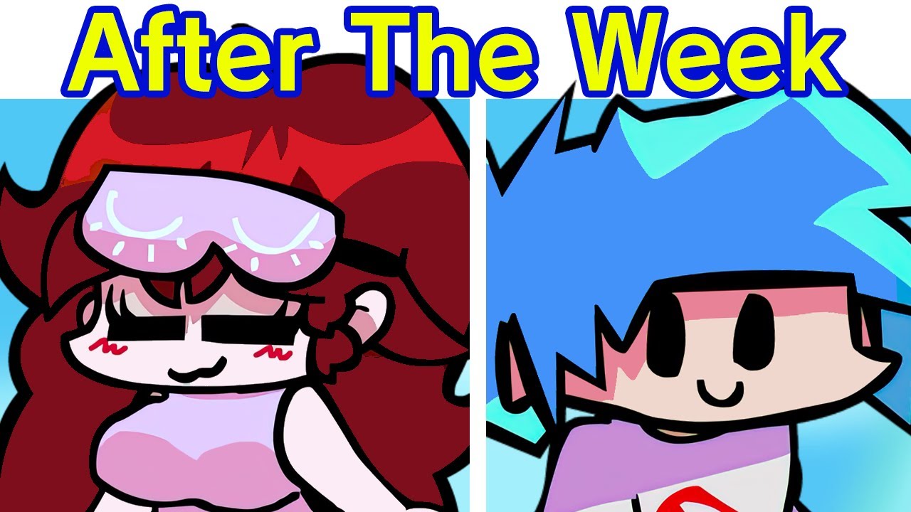 Friday Night Funkin' After The Week | Boyfriend and Girlfriend Date Time + Pico/Skid/Pump (FNF Mod)