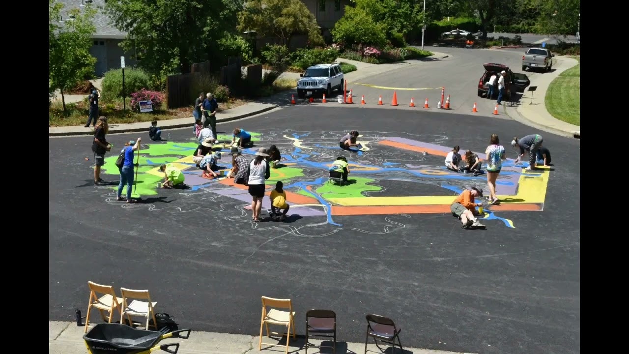 Elmwood Street Mural Time Lapse