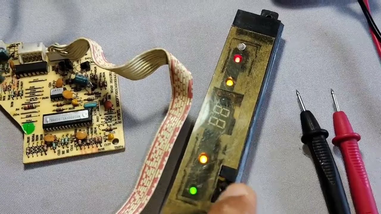 El aire acondicionado no prende, los leds del display están encendidos pero el botón on no responde.