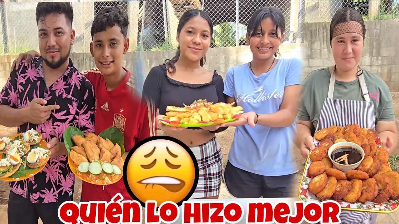 Quién Hizo El Auténtico😍Antojito Salvadoreño De estos Chicos👌
