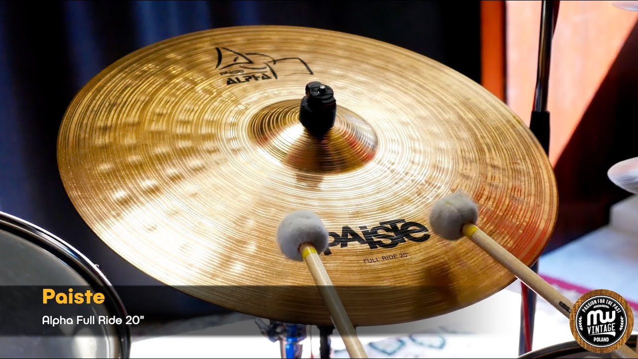MW-Vintage.pl - Paiste Alpha Full Ride 20