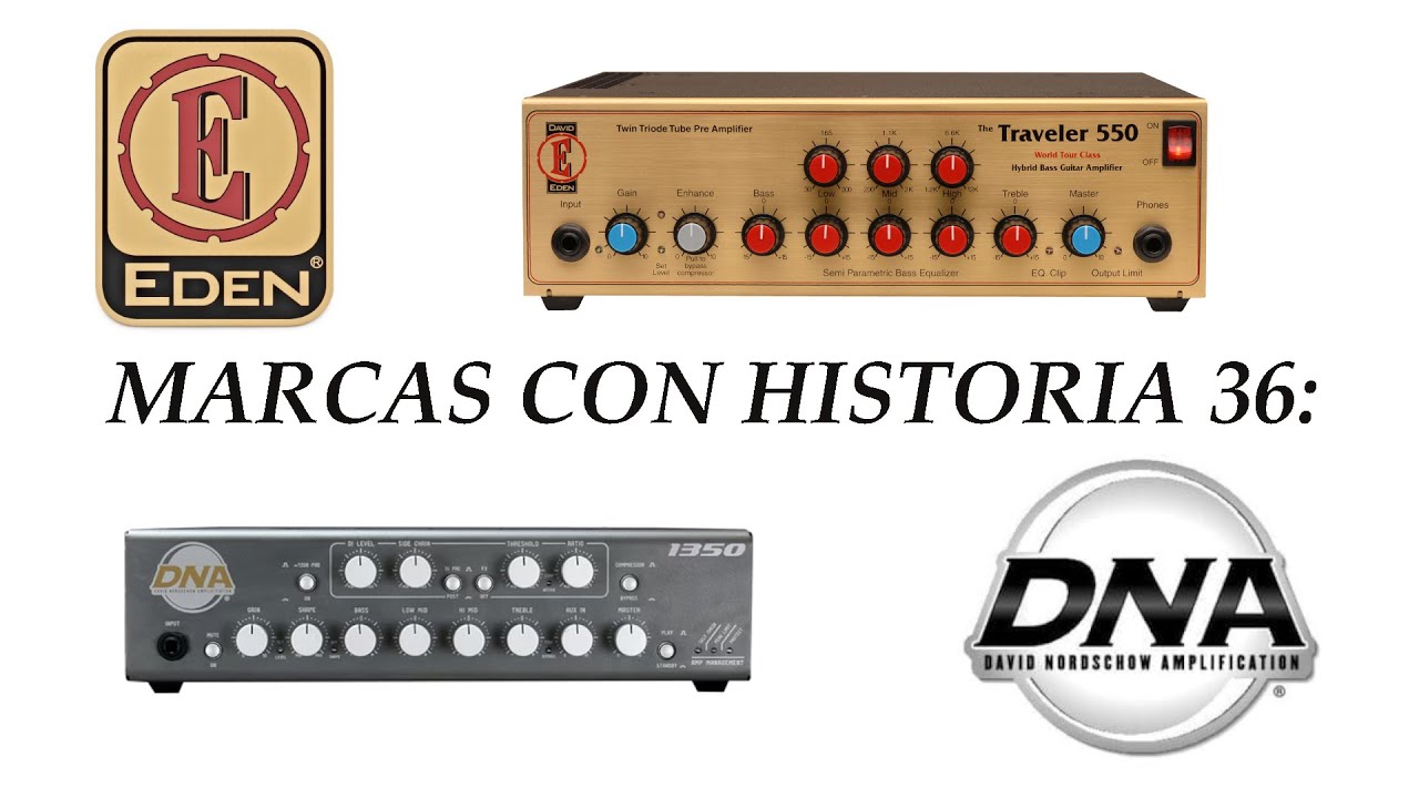 Marcas con Historia 36: Eden Amps / DNA Amps