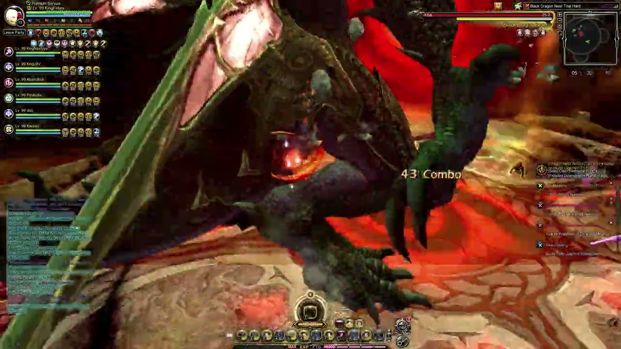 GOD GAME DRAGON NEST, BLACK DRAGON HC TA, DARK AVENGER POV TAIL 