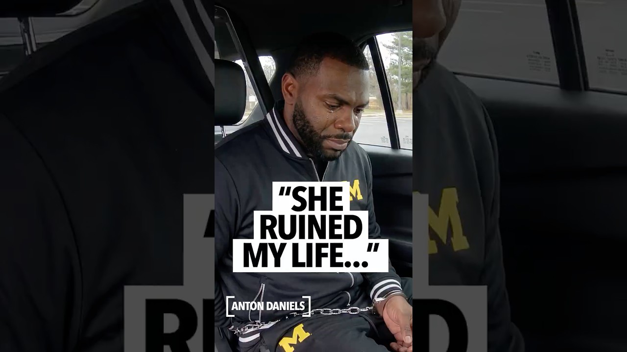 Policja publikuje nagranie z kamery nasobnej, na kt&oacute;rym widać, jak Sherrone Moore płacze w radiow...