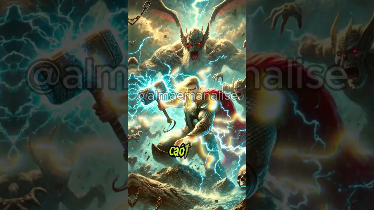 A psicologia por traz do mito de Thor. #shorts