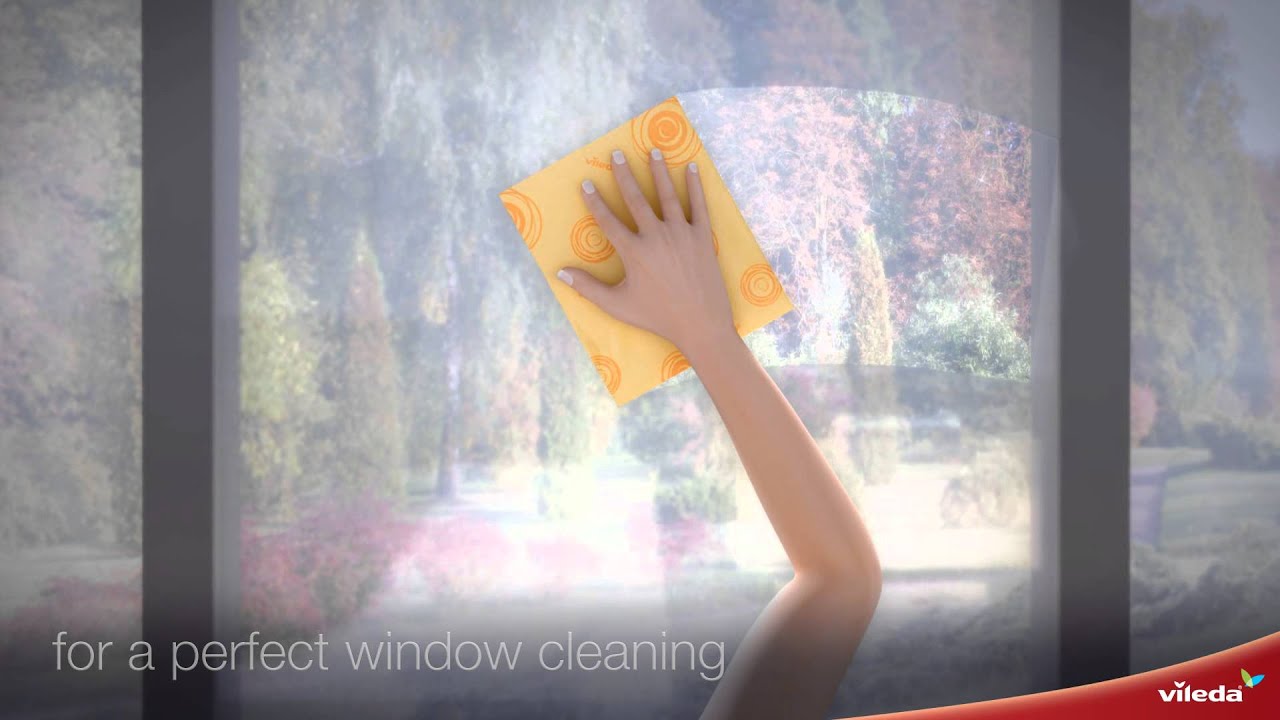New Vileda Microfibre Window cloth