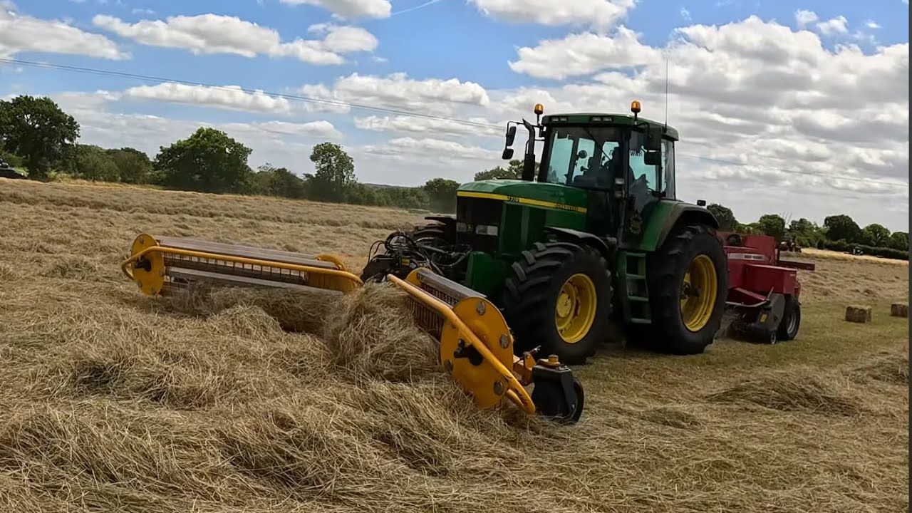 90 акров нужно расчистить перед дождем!