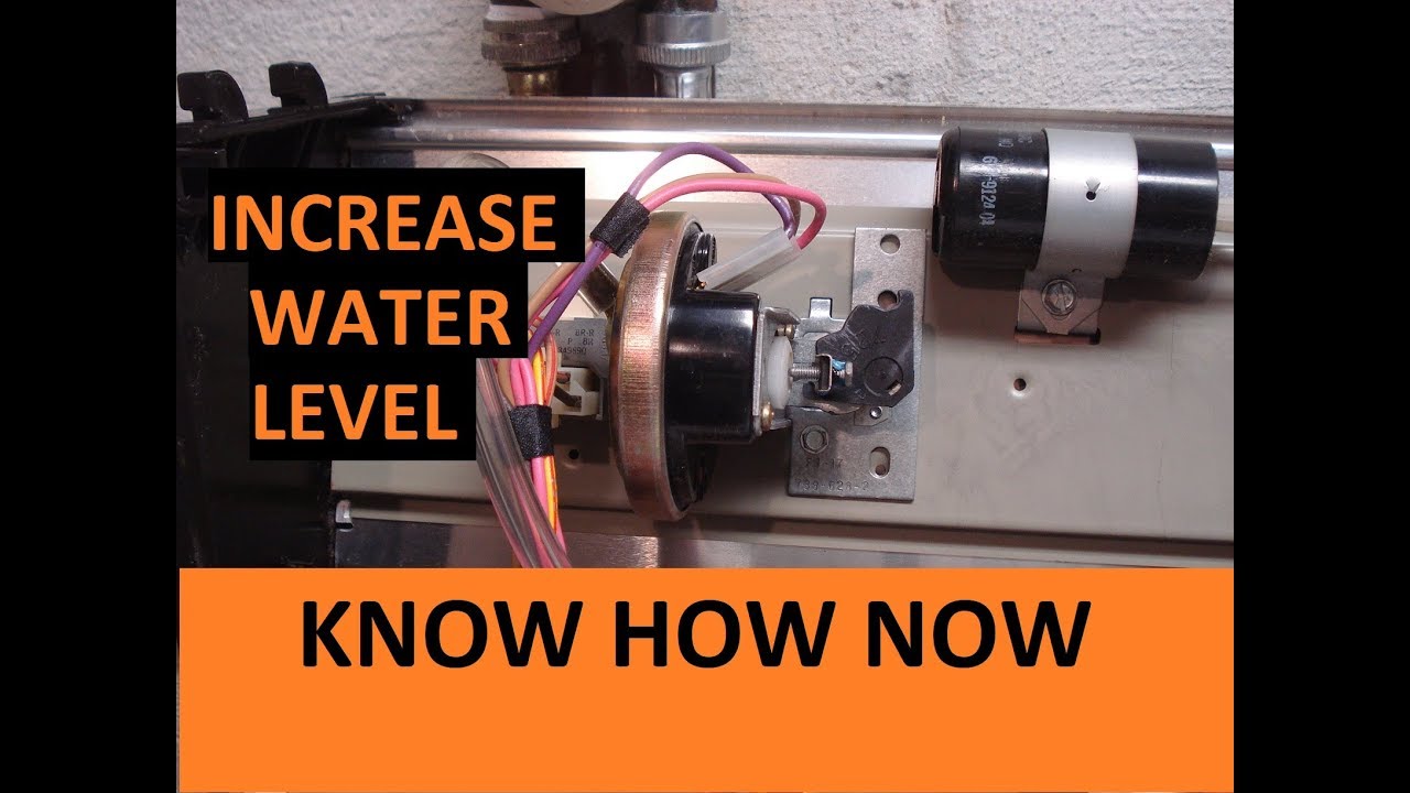 Как отрегулировать реле давления уровня воды в стиральной машине