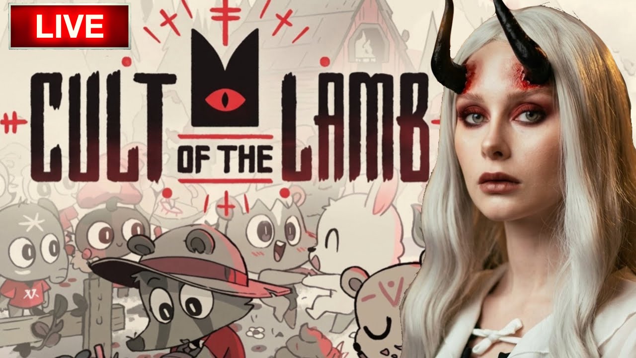 Часть 1. Мой первый культ, немного нервничаю | Cult of the Lamb