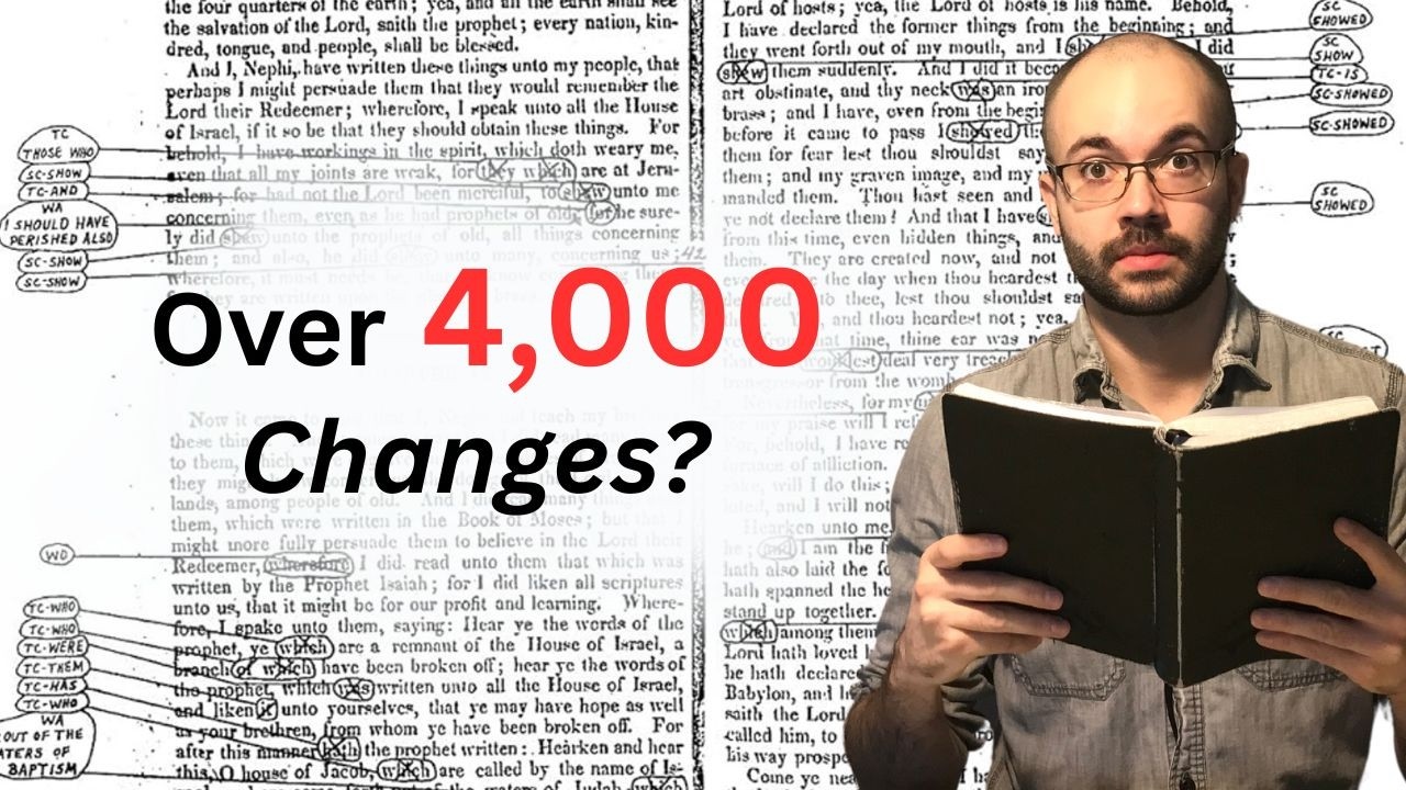 Почему Книга Мормона была изменена? Анализ ключевых изменений.