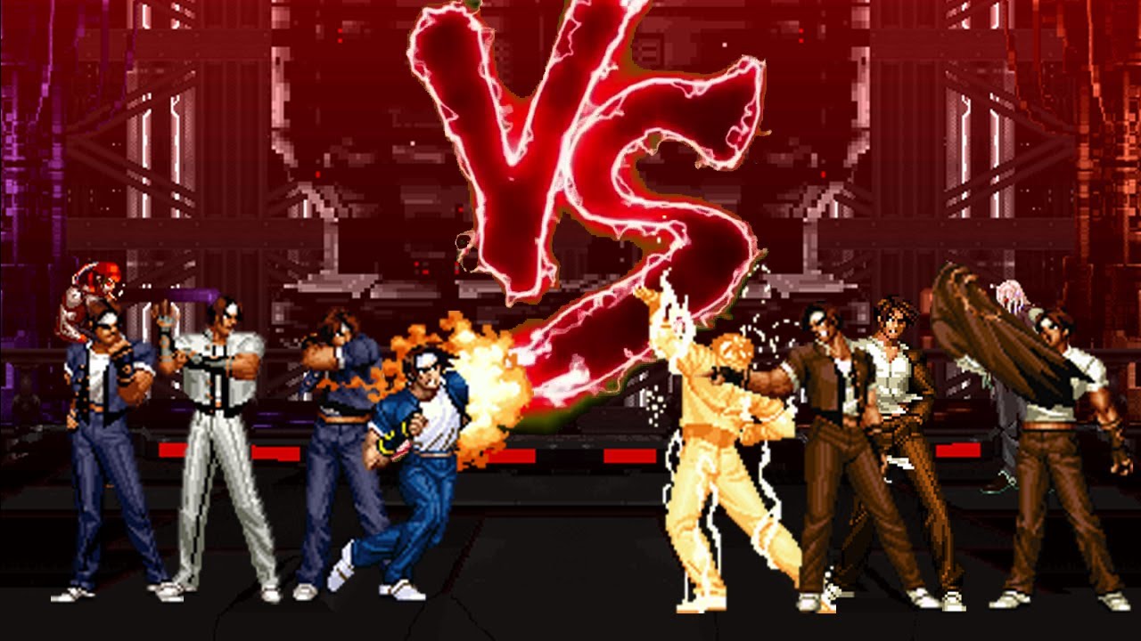 KOF Mugen - Team Kyo-1 vs. Team Kyo-2 - 京-1隊 vs. 京-2隊