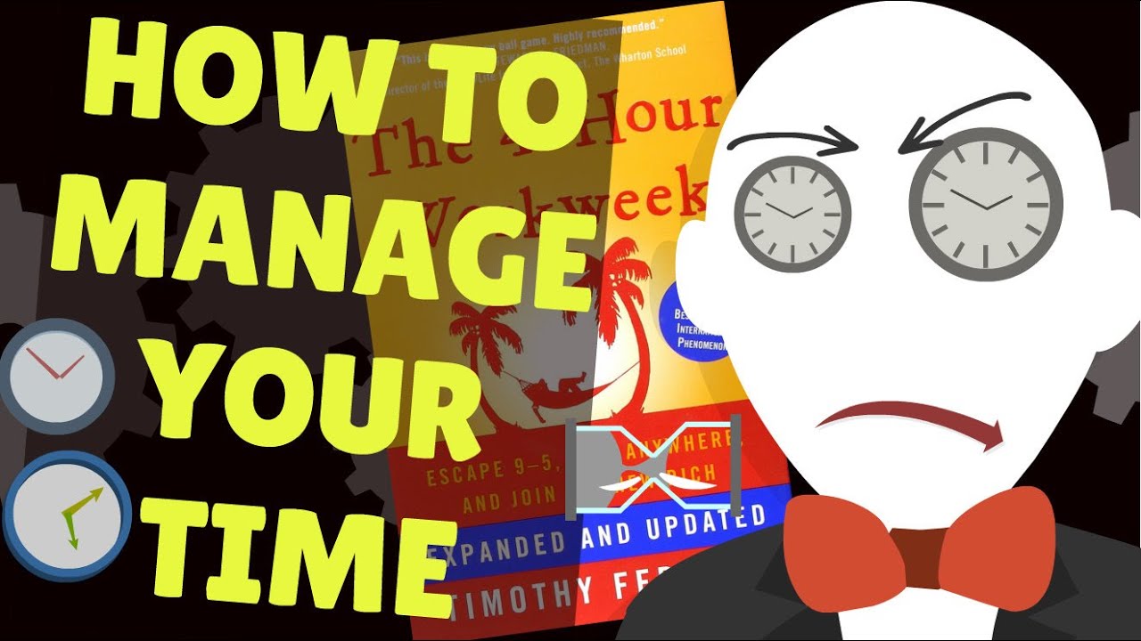 How to Manage Your Time | The 4 Hour Workweek Animated notes