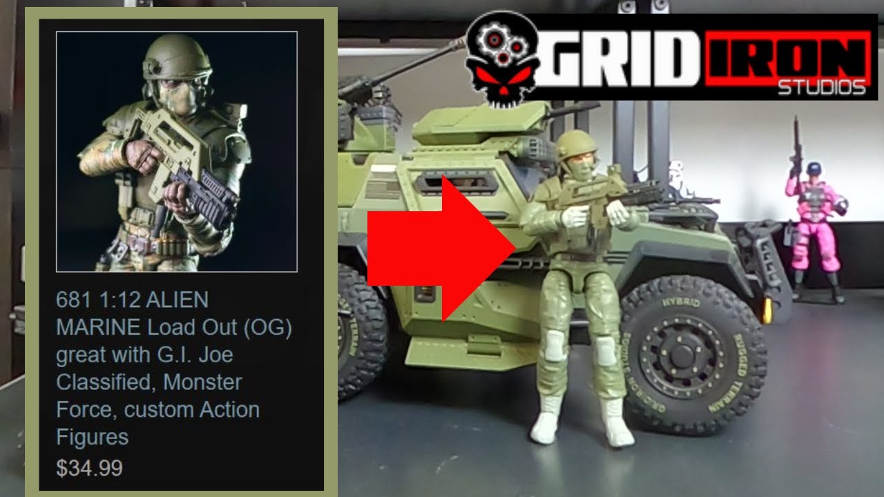 Снаряжение инопланетных морских пехотинцев &ndash; от Gridiron Studios!