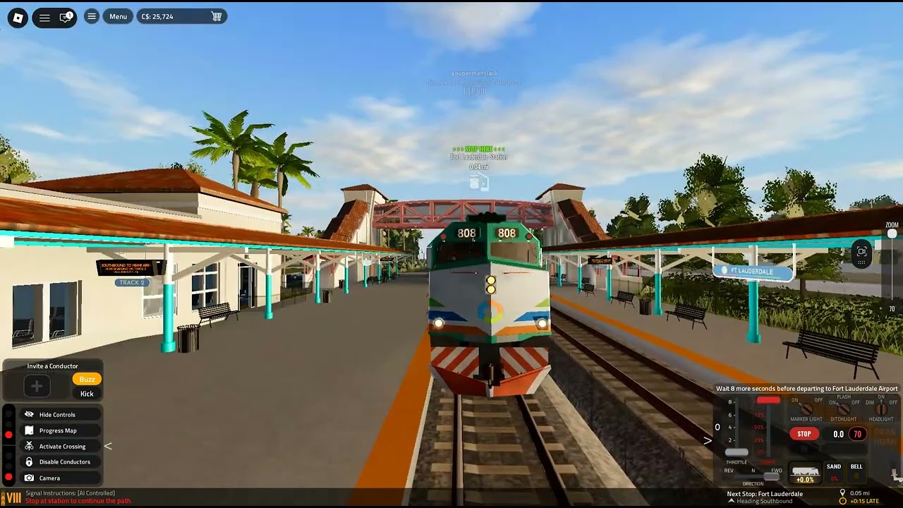 Roblox Rail Sim Universe.