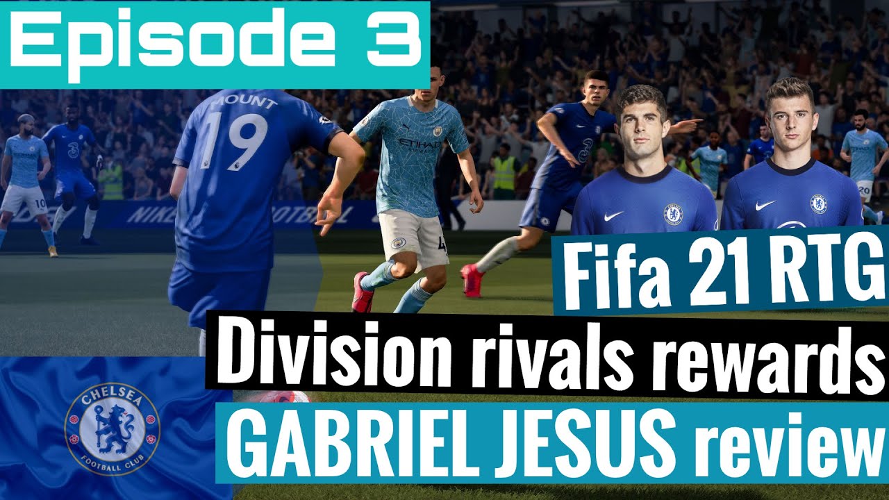 FIFA 21 RTG episode 3: div rivals+Gabriel Jesus review