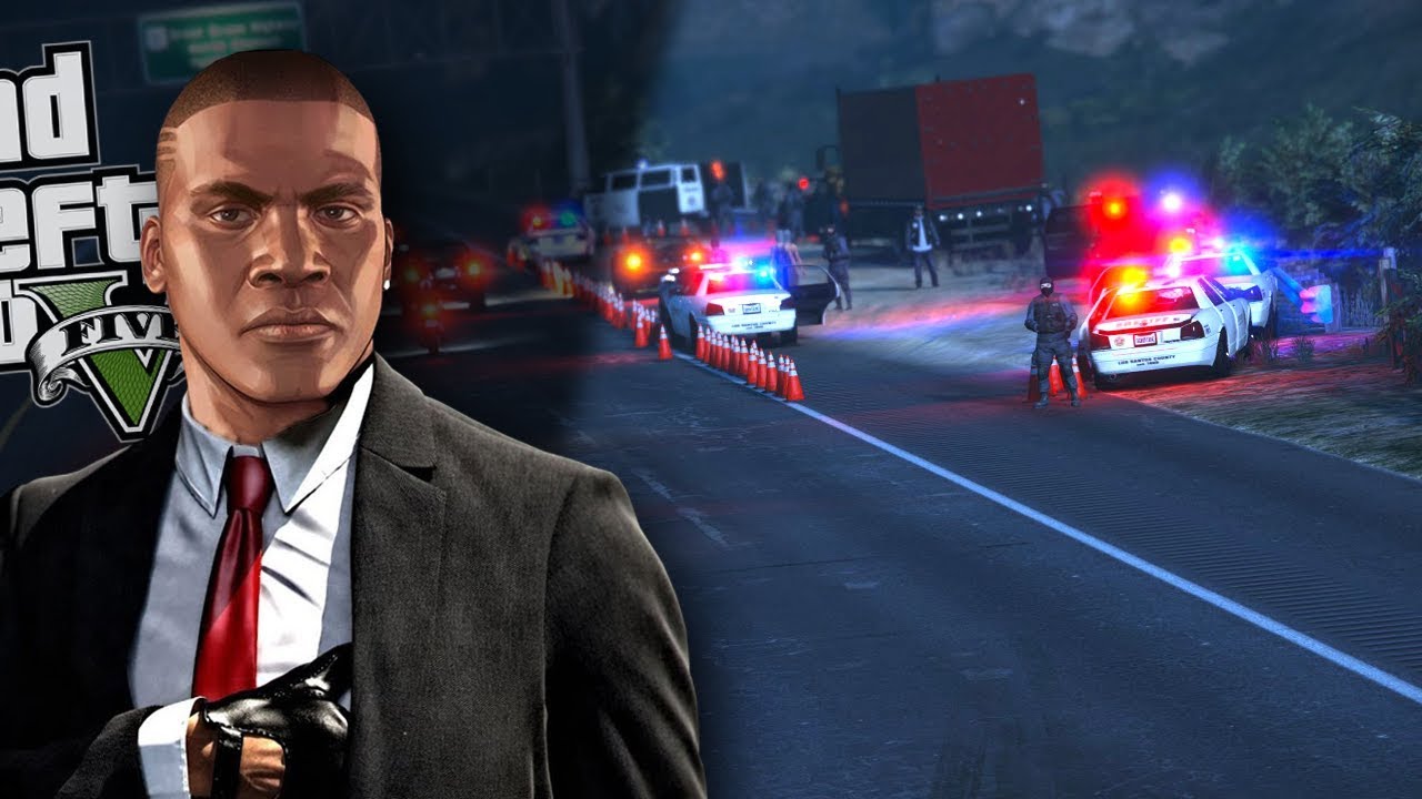 TIVE QUE FUGIR PELO MATO POLICIA PRA TODO LADO - GTA V Agente de Aluguel: #27