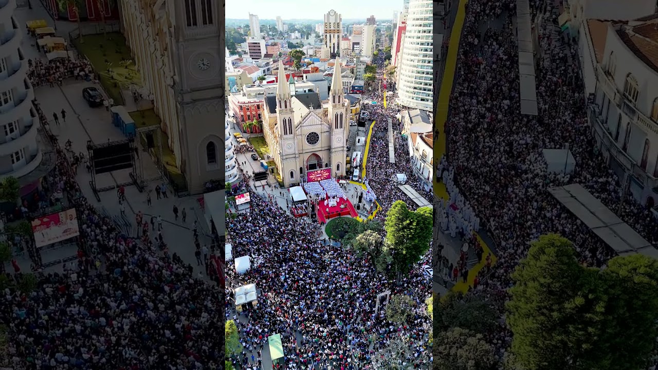 CORPUS CHRISTI - O MINIST&Eacute;RIO E A CELEBRA&Ccedil;&Atilde;O DA F&Eacute; / VOEDRONE 4K #brasildoalto #drone