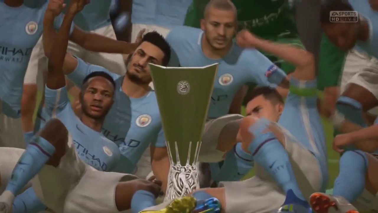 FIFA 19 FULL EUROPE LEAGUE MATCH GAMEPLAY -- MANCHESTER CITY Vs MANCHESTER UNITED
