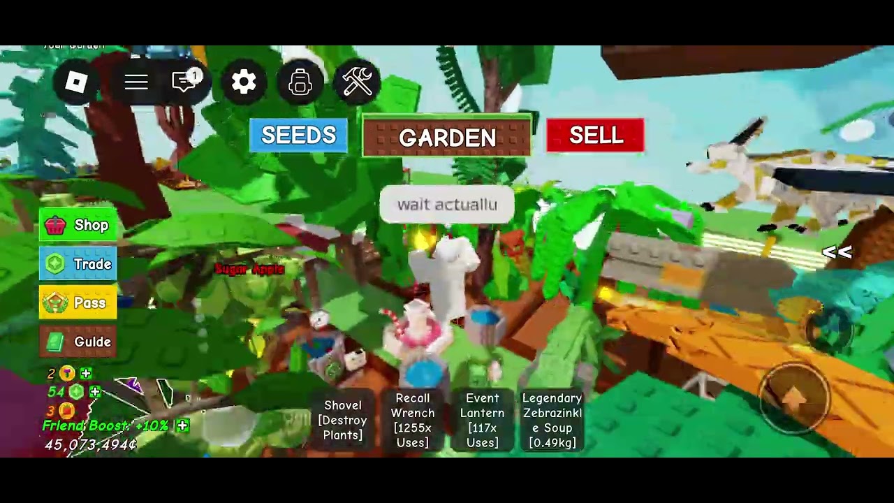 Grow a garden with luka 