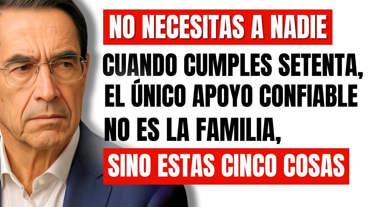 5 cosas en las que las personas mayores deben confiar en lugar de la familia | MARIO ALONSO