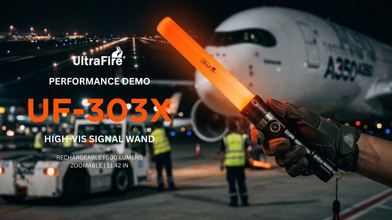 UltraFire UF-303X Performance Demo