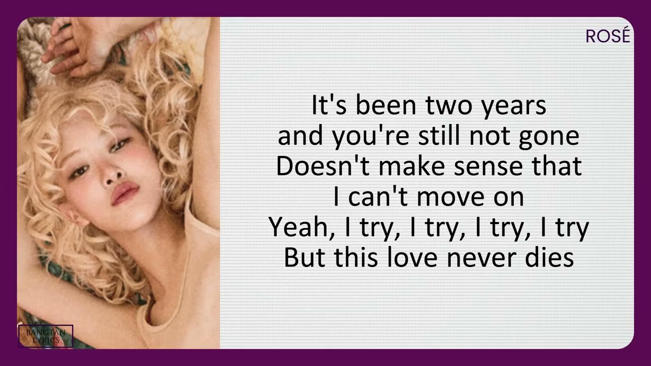 ROSÉ 'Two Years' Lyrics