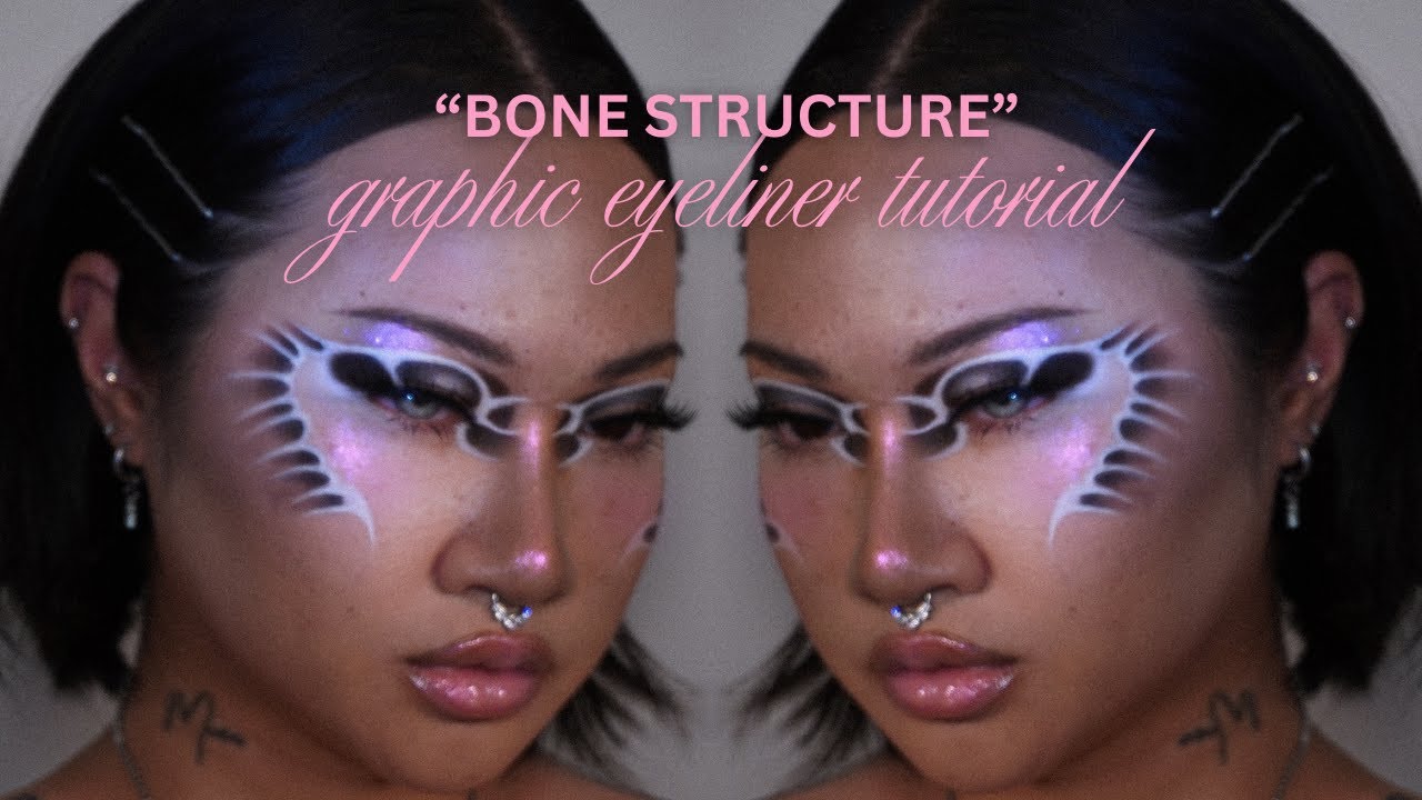 GRAPHIC EYELINER MAKEUP TUTORIAL 