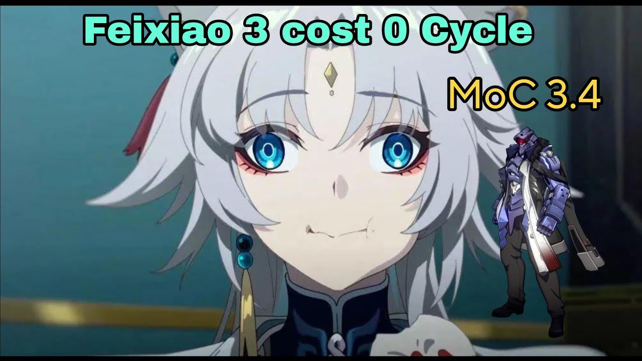 Feixiao 3 Cost | 0 Cycle Boss Svarog | MoC 12 | HSR 3.4
