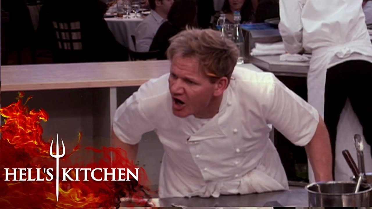 Gordon Goes MAD Over Raw Scallops Sent To VIP | Hell's Kitchen
