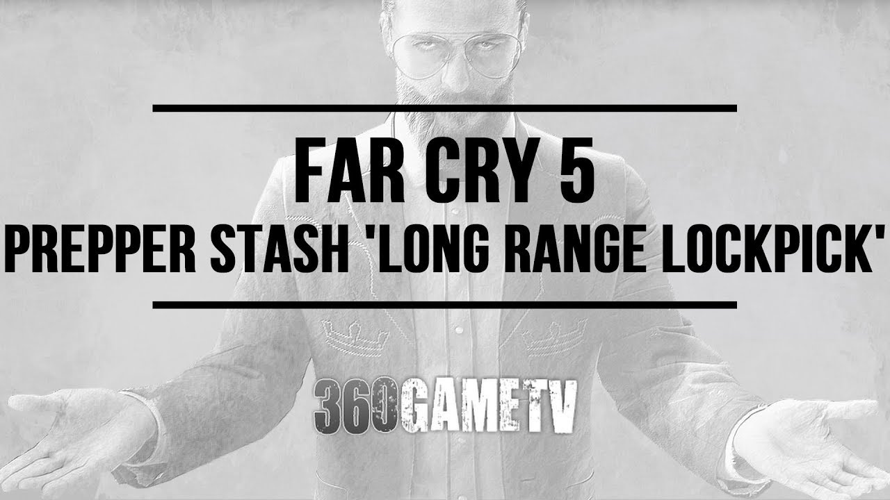 Far Cry 5 Prepper Stash Long Range Lockpick - John's Region Prepper Stash Locations/Solutions Guide