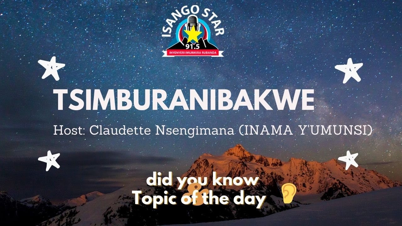 Niba utinda muri douche ufite iki kibazo| Claudette Nsengimana (INAMA Y'UMUNSI)  |TSIMBURANIBAKWE