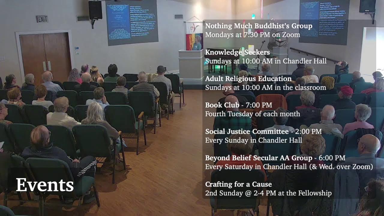 Claudia Stravato, Early Unitarian History, January 18, 2026