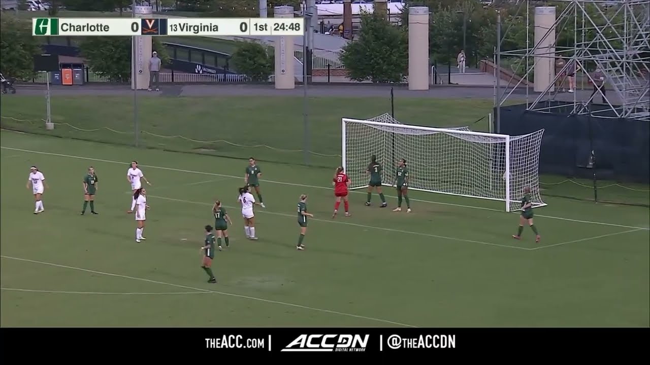 Charlotte vs. Virginia Match Highlights | 2025 ACC Women's Soccer